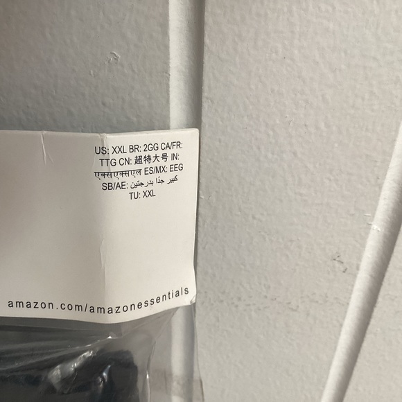 Amazon Essentials 6pk Grey/Black Tank Tops - Picture 5 of 7